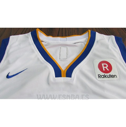 Camiseta Golden State Warriors Kevin Durant #35 2017-18 Blanco
